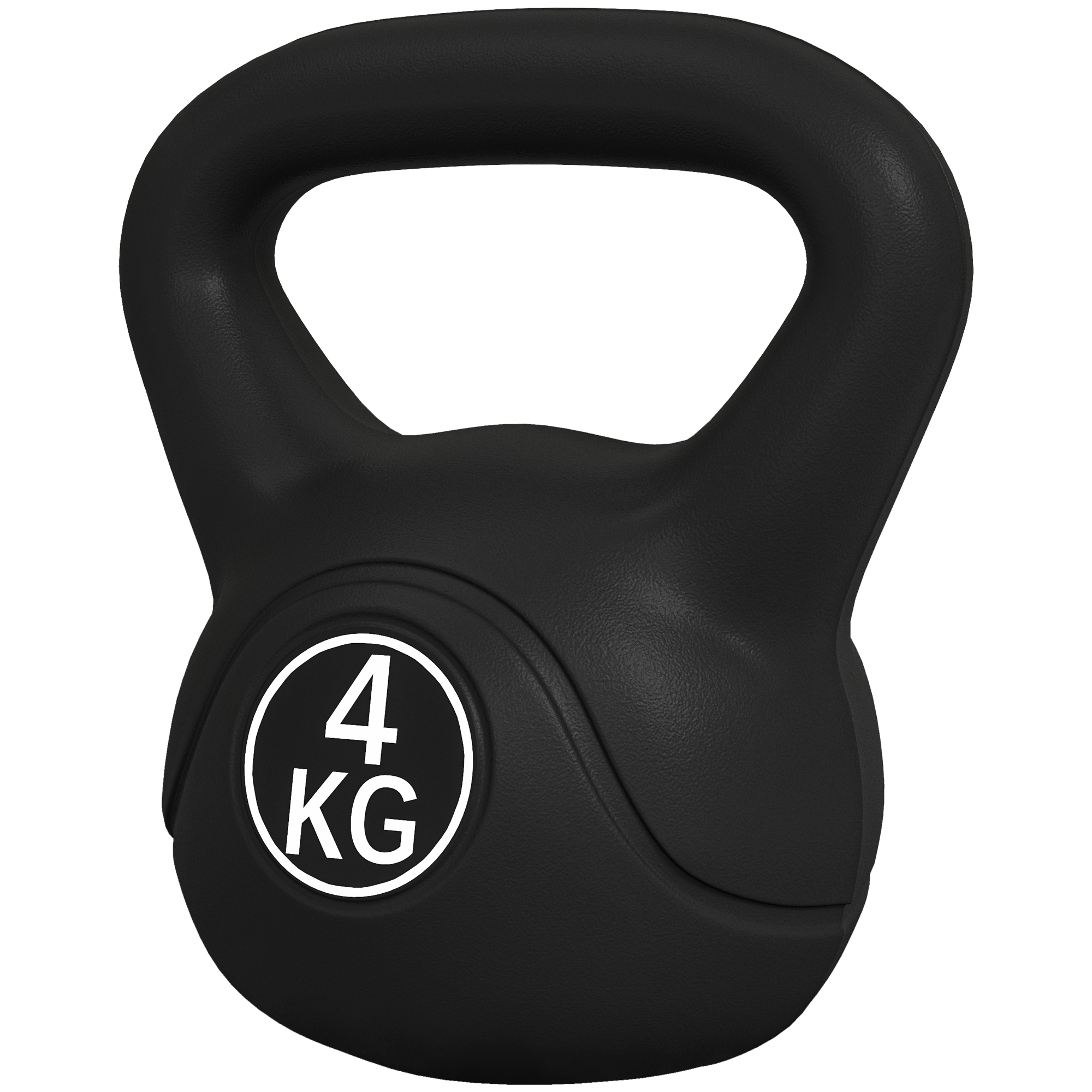 Dettaglio base piatta e impugnatura - Kettlebell 4kg