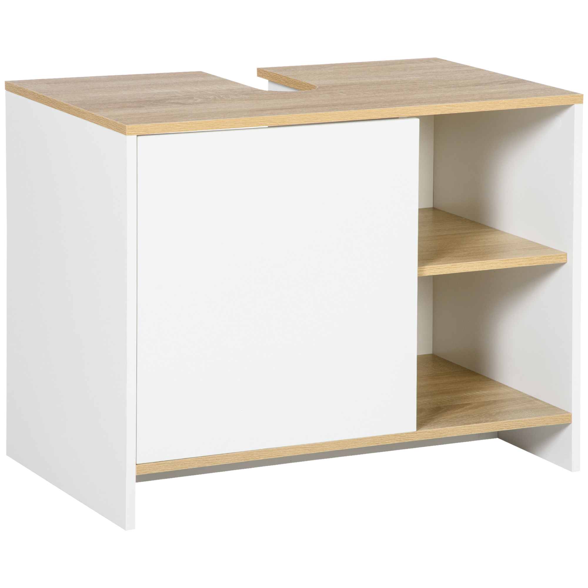 Mobile bagno sottolavabo bicolore