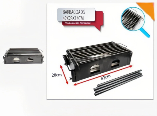 Immagine prodotto - Barbecue a carbonella portatile