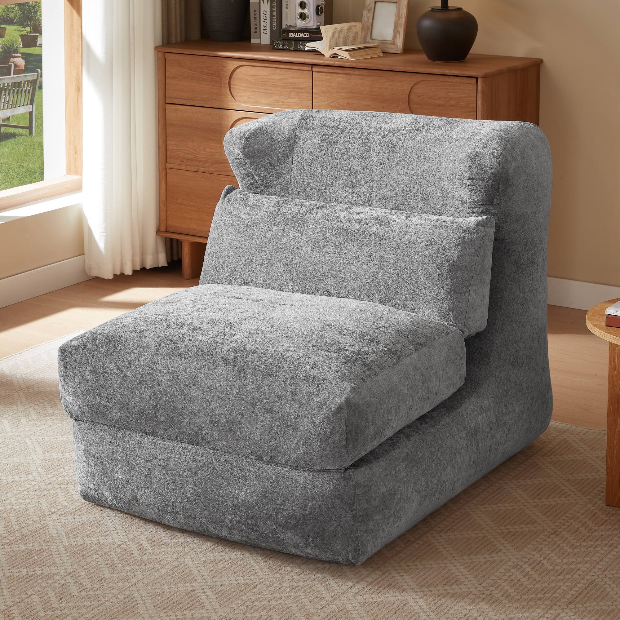Dettaglio prodotto - Poltrona chaise longue da pavimento
